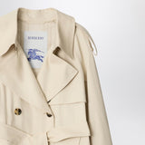 Burberry Light Beige Trench Coat Epaulettes Details