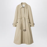 Burberry Beige Ellingham Car Coat Classic Tailored