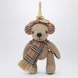 Burberry Thomas Bear Charms Brown Earflap Detailing