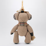 Burberry Thomas Bear Charms Brown Earflap Detailing