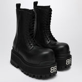 Balenciaga Black Giant Platform Boot Ultra Round Toe