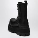 Balenciaga Black Giant Platform Boot Ultra Round Toe