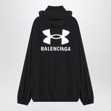 Balenciaga Black Windbreaker Removable Hood Collaboration