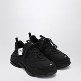 Balenciaga Black Sneaker With Intricate Laceup Detailing