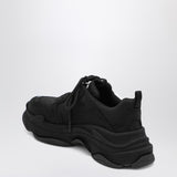 Balenciaga Black Sneaker With Intricate Laceup Detailing