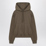 Saint Laurent Khaki Green Hooded Sweatshirt
