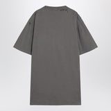 Balenciaga Gray Crew Neck Short Sleeve Human Being Shirt