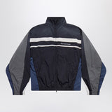 Balenciaga Black Tracksuit Jacket Double Zip Closure