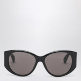 Balenciaga Black Sunglasses Featuring Gold BB Logo