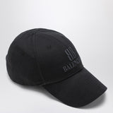 Balenciaga Black Baseball Cap Nano BB EmbroideredLogo