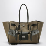 Balenciaga Khaki Messenger Style Carryall Bag Premium