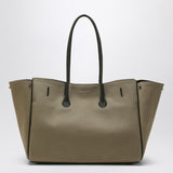 Balenciaga Khaki Messenger Style Carryall Bag Premium