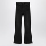 Balenciaga Black Bootcut Silhouette Denim Trousers