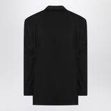 Balenciaga Black Singlebreasted Jacket Front Closure Lapels
