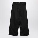 Balenciaga Black Utility Workwear Pants Hidden Zipper