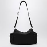 Balenciaga Small black nylon travel bag
