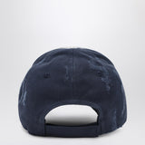 Balenciaga White/blue baseball cap with signatures
