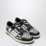 Amiri Black White Plaid Sneaker Perforated ToeCaps