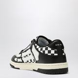 Amiri Black White Plaid Sneaker Perforated ToeCaps