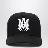 Amiri Black Contrasting Embroidered Logo Baseball Cap