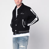 Amiri Black Signature Logo Chest Distinction Jacket