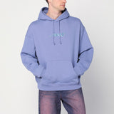 Awake NY Lilac LogoDetail Embroidered Hooded Sweatshirt