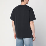 Awake NY Black Embroidered Chest Pocket Tee