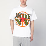 Awake NY White T-shirt with target print