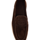 John Lobb Dark Brown Velcro Casual Shoes
