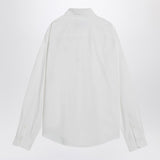Ami Paris White Shirt Embroidered Heart EmblemDetail