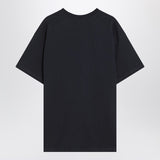 Givenchy Navyblue Short Sleeve Logo Embroidered Tee