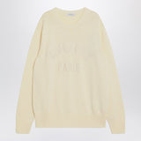 Givenchy Sweater écru in cotton with logo