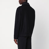 Harris Wharf London Black zip-up wool jacket