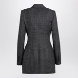 Dolce and Gabbana Anthracite Grey Double-Breasted Jacket