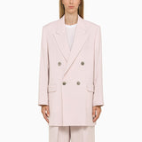 Ami Paris Powdered Double Breasted Oversized Jacket