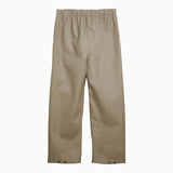 Fear Of God Dune-Colored Rubberized Wide-Legged Trousers