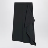 Ami Paris Charcoal Greyish Tailored Structured Skirt