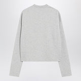 Ami Paris Grey Ami De Coeur sweatshirt