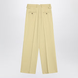 Ami Paris Limegreen Extrawide Legged Tailored Trousers