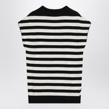 Dolce & Gabbana Dolce&Gabbana Sleeveless kimono-style striped sweater