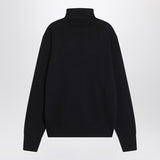 AmiParis NavyBlue Classic Turtleneck Sweater Luxury Edition