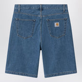 Carhartt WIP Indigo Blue Lightweight Bermuda Shorts