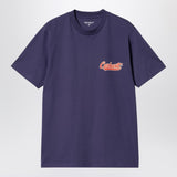 Carhartt WIP Aura Purple GraphicIllustration Logo Tee