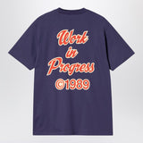 Carhartt WIP Aura Purple GraphicIllustration Logo Tee