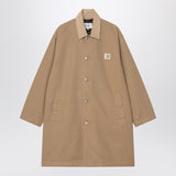 Carhartt WIP Beige Velvet Collar Expeditionary Coat
