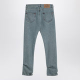 Moschino Light Blue High Waist Jeans Rivets