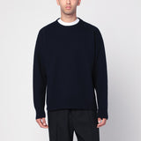 Jil Sander Midnight Blue Distinctive Crewneck Shirt