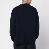 Jil Sander Midnight Blue Distinctive Crewneck Shirt