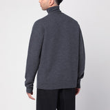 Jil Sander Grey Turtleneck Unparalleled Elegance Sweater