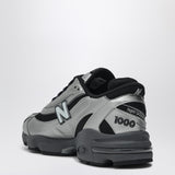 New Balance Metallic Silver Sneakers Reflective Details